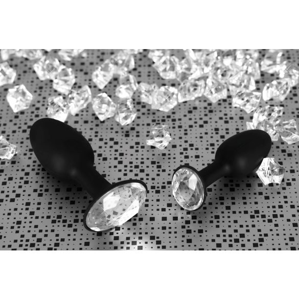 You2Toys - butt plug anal mic - silicon cu diamant