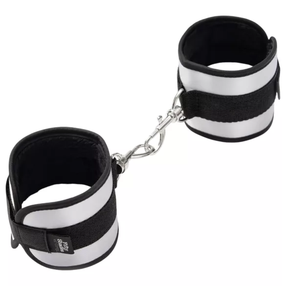 Fifty Shades of Grey - cătușe pentru încheieturi - piele - set 2 bucăți