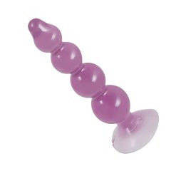 You2Toys - bile anale - dildou anal cu ventuză (violet)