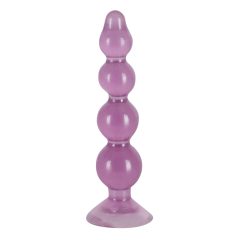 You2Toys - bile anale - dildou anal cu ventuză (violet)