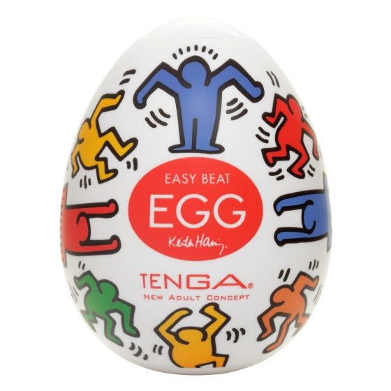 TENGA Egg Keith Haring Dance - ou pentru masturbare (1buc)