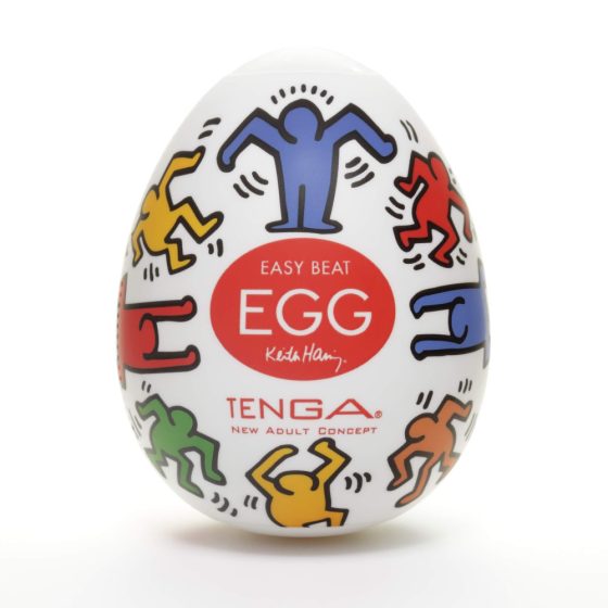 TENGA Egg Keith Haring Dance - ou pentru masturbare (1buc)