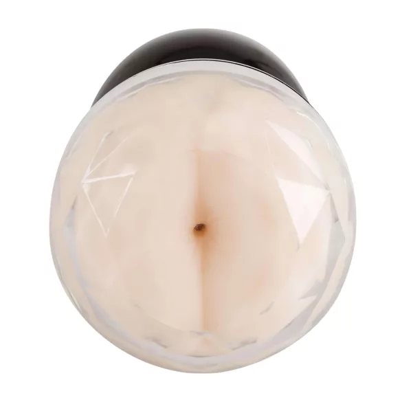 You2Toys - masturbator dublu vagin și anus - negru