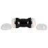 You2Toys - masturbator dublu vagin și anus - negru