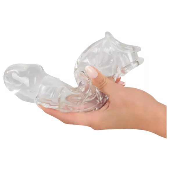 Crystal Skin - prelungitor penis mânecă extensie silicon