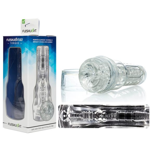 Fleshlight GO Torque - vagin compact și plăcut