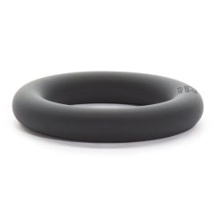   Cincizeci de umbre de gri - Inelul pentru penis Perfect O (negru)