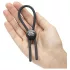 Fifty Shades of Grey - inel pentru penis - silicon - ajustabil - gri