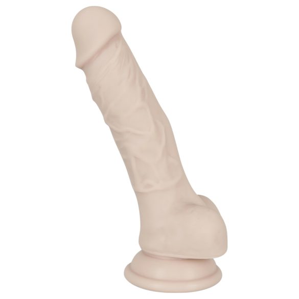 You2Toys - dildo cu ventuză din silicon - mărime medie natur