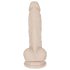 You2Toys - Dildo cu ventuză din silicon - mediu (natur)