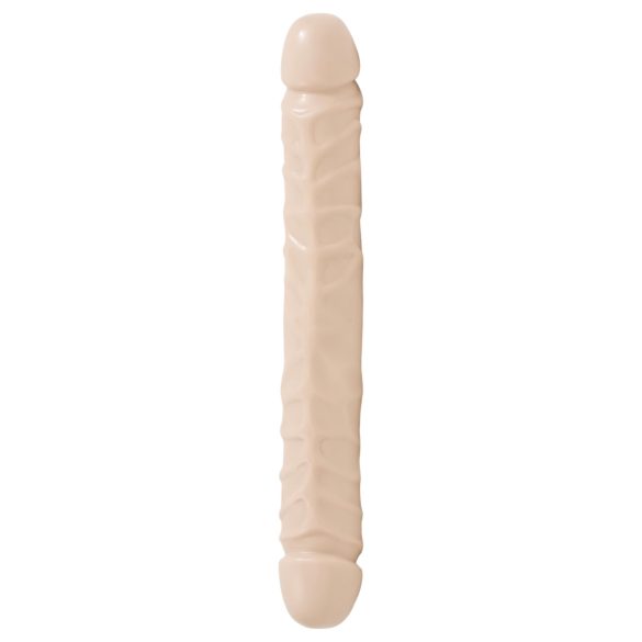 Doc Johnson - dildo dublu - realist - silicon natur - 30,5 cm