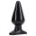 Doc Johnson dop anal negru - clasic, mare - (14,5cm)