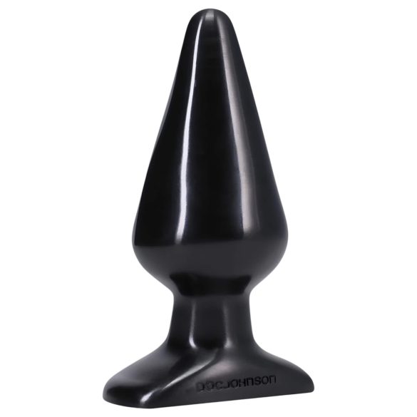 Doc Johnson dop anal negru - clasic, mare - (14,5cm)