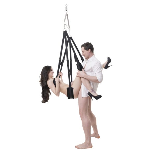 You2Toys - leagăn erotic suspendat - poziții variate - negru