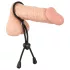 Bad Kitty - inel pentru penis și testicule - silicon - negru