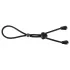 Bad Kitty - inel pentru penis și testicule - silicon - negru
