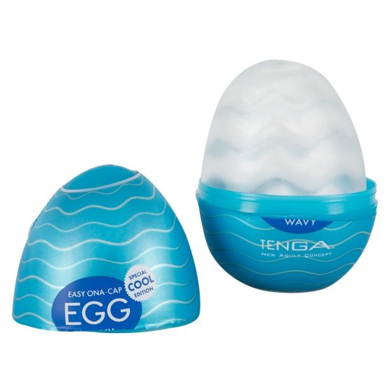 TENGA Egg Wavy II Cool - ou de masturbare (1buc)
