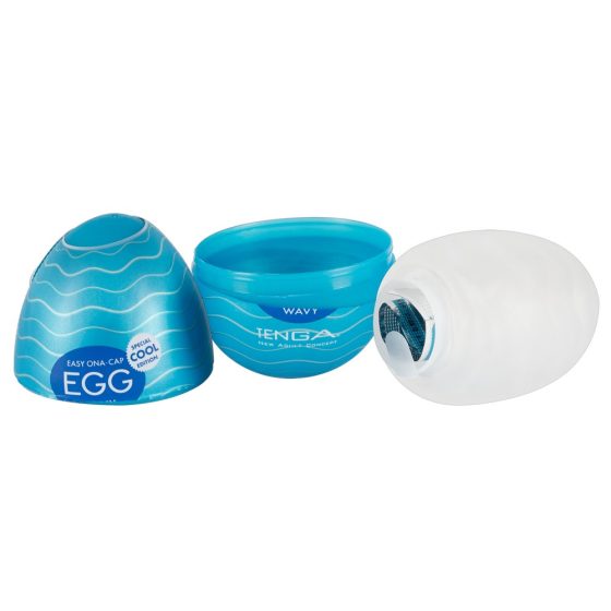 TENGA Egg Wavy II Cool - ou de masturbare (1buc)