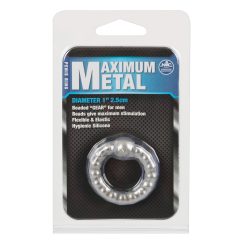 NMC - Inel pentru penis metalic maxim