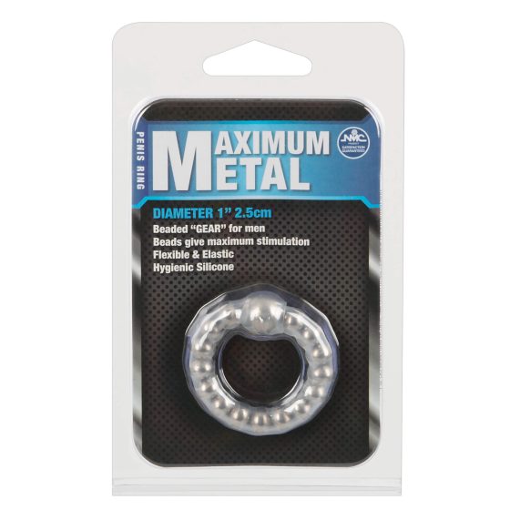 NMC - Inel metalic maxim pentru penis