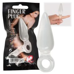   You2Toys - Finger Plug - dop anal pentru degete (transparent)