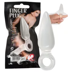 You2Toys - Finger Plug - dop anal pentru deget (transparent)