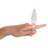 You2Toys - dop anal pentru deget - silicon transparent