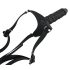 You2Toys - strap-on din silicon - dildo cu ham - negru