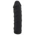 You2Toys - strap-on din silicon - dildo cu ham - negru