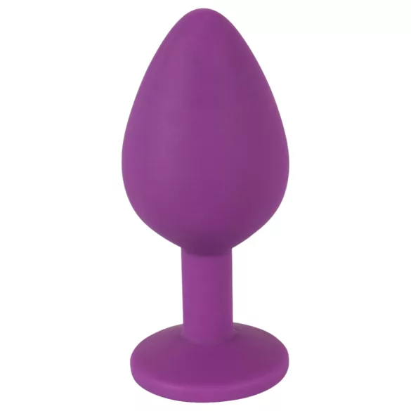 You2Toys - Colorful JOY - dop anal din silicon - mărime medie (mov)