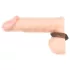 You2Toys - inel pentru penis și testicule - set extensie - silicon gri