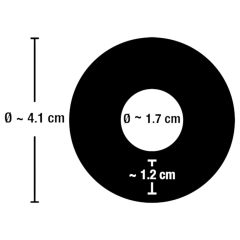 You2Toys - Inel pentru penis din silicon (translucid)