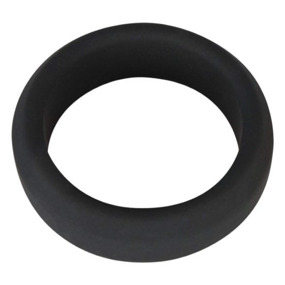 Black Velvet - inel pentru penis cu perete gros (3,8cm) - negru