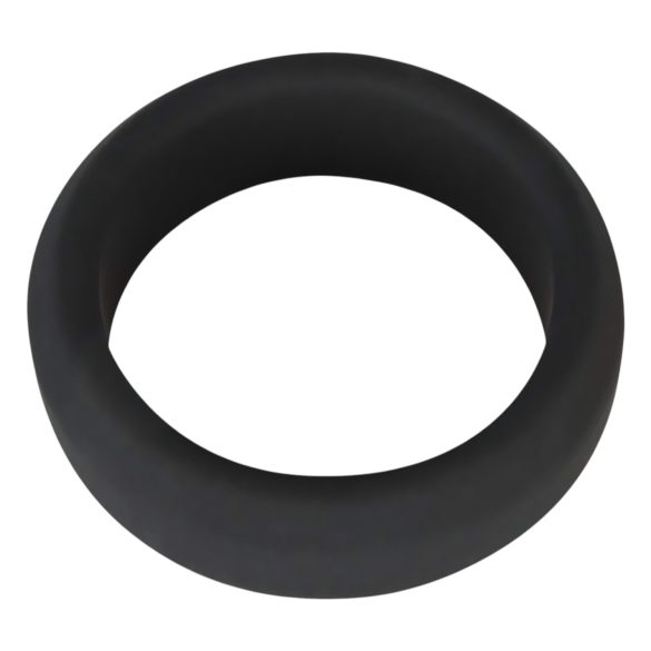 Velvet Negru - Inel penian gros (3,8cm) - negru