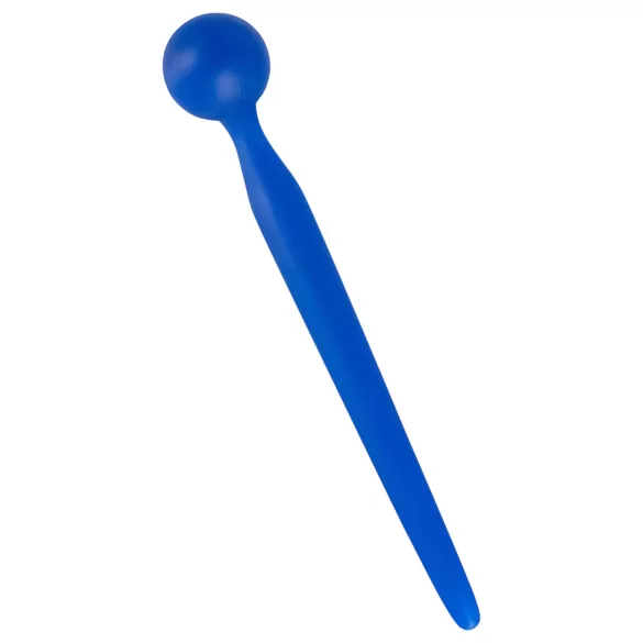 Dilator Sperm Stopper - dilatator uretral cu bilă - silicon albastru