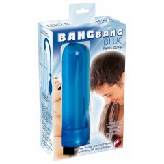 Pompa de erecție Bang Bang în vid - albastru