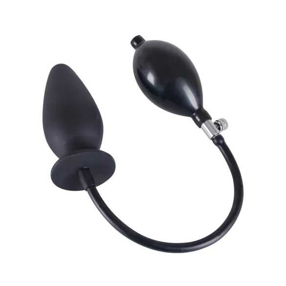 You2Toys - dop anal umflabil - silicon negru