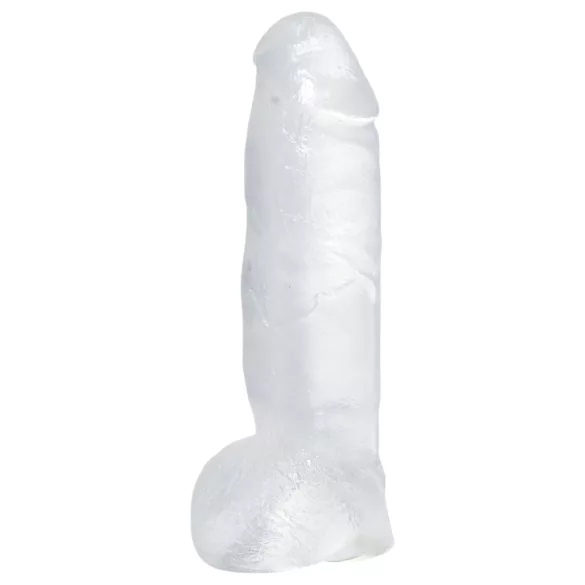 Cristal clar - dildo mare - transparent