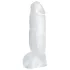 Cristal clar - dildo mare - transparent