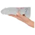 Crystal Clear Big Dong - dildo uriaș din gel (21,5 cm)