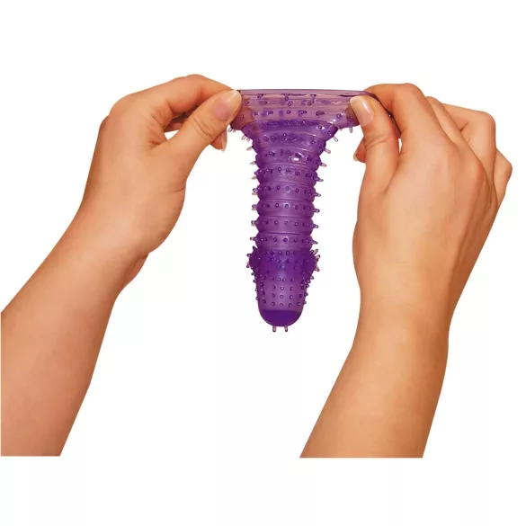 You2Toys - mânecă penis X-tra plăcere - silicon mov