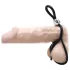 You2Toys - inel triplu reglabil pentru penis și testicule - negru