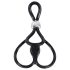 You2Toys - Inel triplu ajustabil pentru penis și testicule (negru)