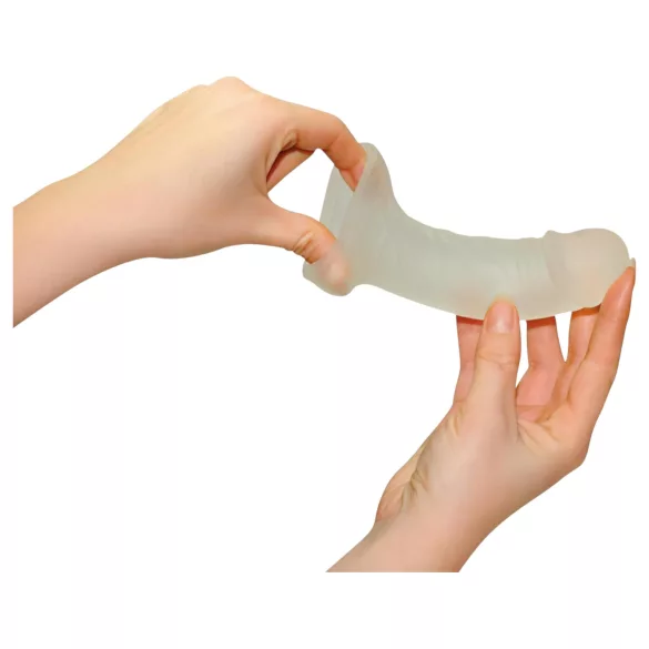 You2Toys - prelungitor penis gros - silicone alb
