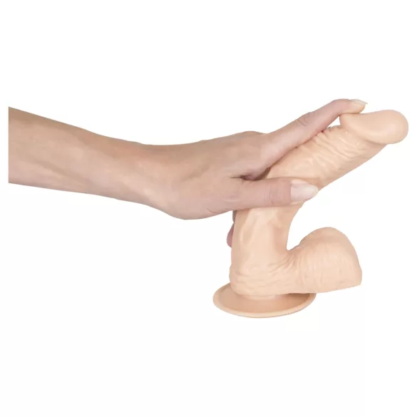 You2Toys - Iubită europeană - dildo cu testicule - mărime medie (natural)