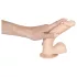 You2Toys - Iubită europeană - dildo cu testicule - mărime medie (natural)