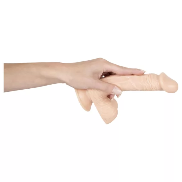 You2Toys - Iubită europeană - dildo cu testicule - mărime medie (natural)