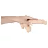 You2Toys - Iubită europeană - dildo cu testicule - mărime medie (natural)