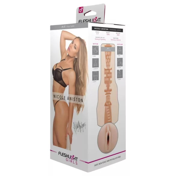 Fleshlight - Masturbator vaginal - Nicole Aniston Fit - material real feel