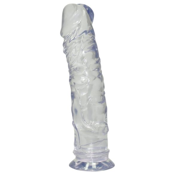 Dildou cristal clar mărime medie